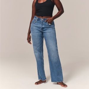 Abercrombie & Fitch Curve Love 90s Baggy Jean Size 30L